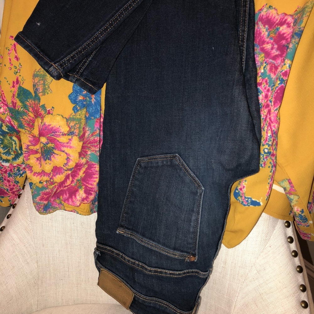 Jean fitted pants